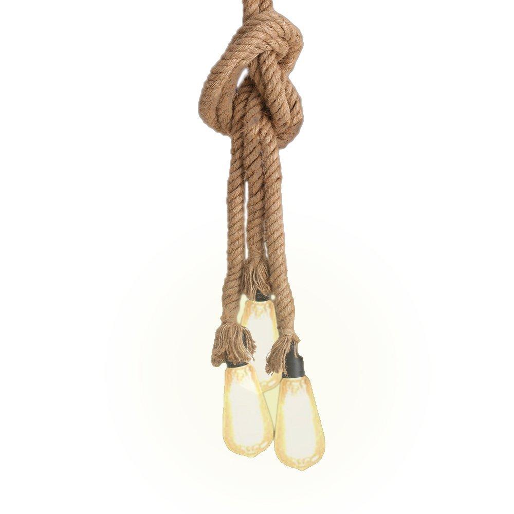 Závěsné lanové svítidlo - 100 cm, tři lana
