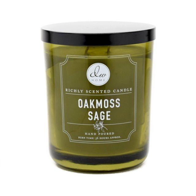 DW Home Vonná svíčka ve skle Aromatická šalvěj - Oakmoss Sage, 15oz